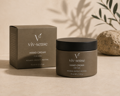 Viv-Sense | Intensief Verzorgende Handcrème voor Mannen